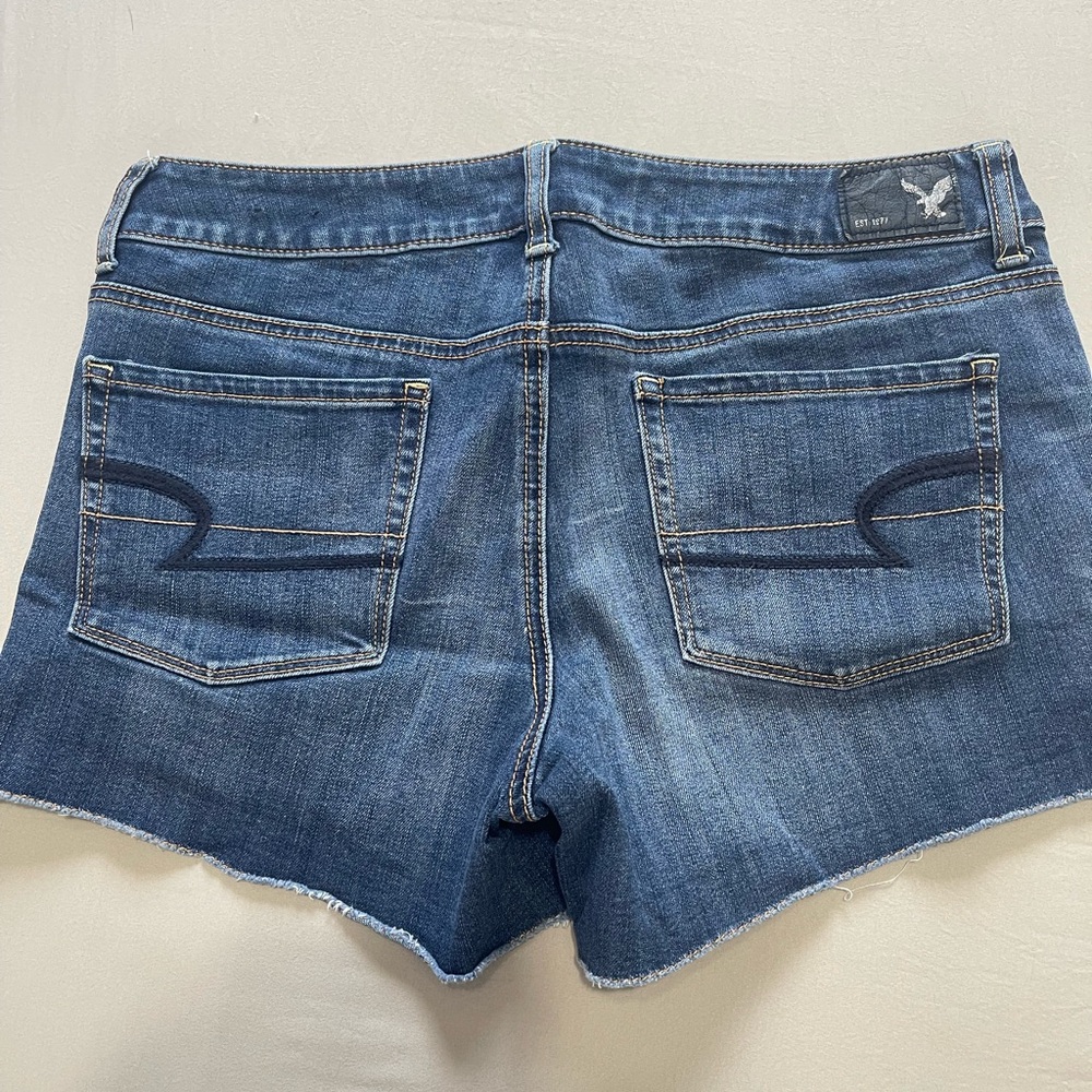 American Eagle Outfitters Women's Classic Blue Jean Shorts Size 27